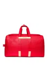 Lancel Neo Partance De  Weekender Bag In Red
