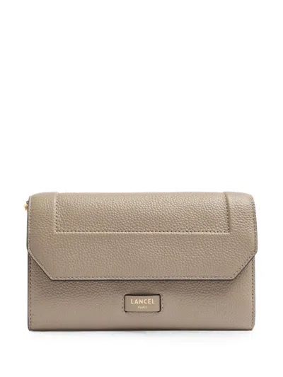 Lancel Ninon Chain Walllet In Pink