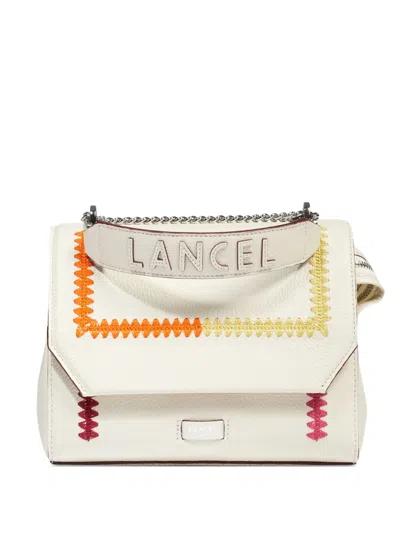 Lancel Ninon Crossbody Bag In Weiss