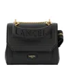 Lancel Ninon De Chain Linked Shoulder Bag In Black