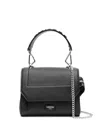 Lancel Small Ninon De  Flap Bag In Black