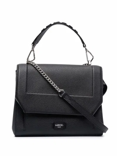 Lancel "ninon De " Flap Bag Medium