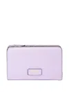 Lancel Ninon De  Compact Wallet In Purple