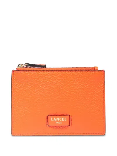 Lancel Ninon De  Wallet In Orange