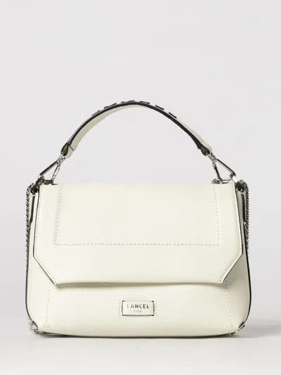 Lancel Ninon Grained Leather Bag In Sand