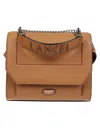 Lancel Ninon Medium Flap Bag In Camel