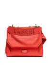 Lancel Ninon S Cross Body Bag In Orange