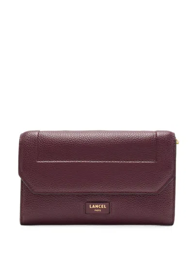 Lancel Ninon Shoulder Bag In Purple