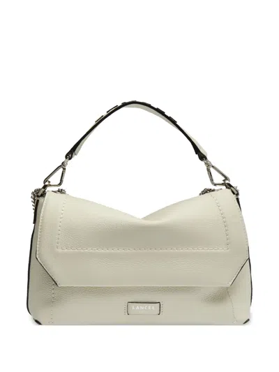 Lancel Ninon Soft Shoulder Bag In Gray