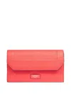 Lancel Ninon Wallet In Red