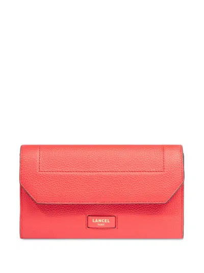 Lancel Ninon Wallet In Red