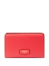 Lancel Ninon Wallet In Red