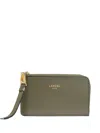 Lancel Origami Cardholder In Green