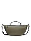Lancel Origami Crossbody Bag In Green