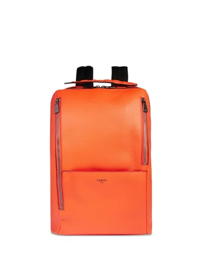 Lancel Origami De  Backpack In Orange