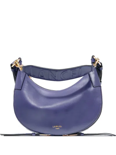 Lancel Origami Logo Tote Bag In Blue