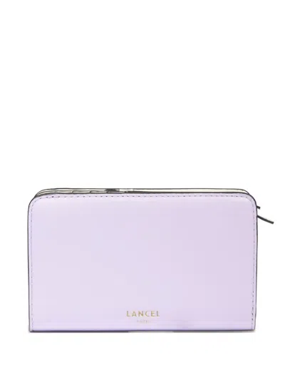 Lancel Origami Wallet In Purple