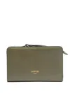 Lancel Origami Wallet In Green