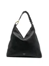 Lancel Pagode Zip Hobo Bag In Black