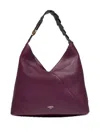 Lancel Pagode Leather Shoulder Bag In Red