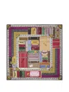 Lancel Patterned Scarf In Multi