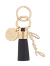 Lancel Premier Flirt Keyring In Black