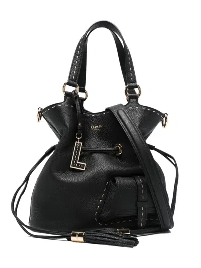 Lancel Medium Premier Flirt Bucket Bag In Black