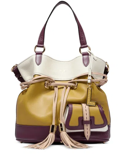 Lancel Premier Flirt M Bucket Bag In Yellow