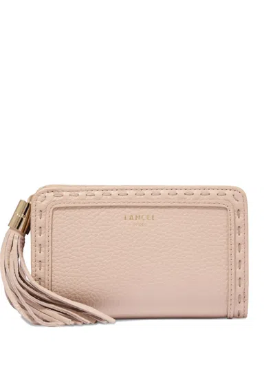 Lancel Premier Flirt Rectangular Zip Wallet In Neutral
