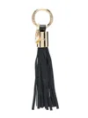 Lancel Premier Flirt Tassel Keyring In Black