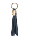 Lancel Premier Flirt Tassel Keyring In Blue