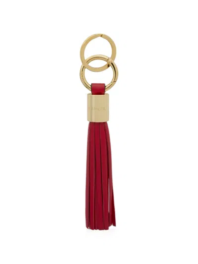 Lancel Premier Flirt Tassel-detail Keyring In Red