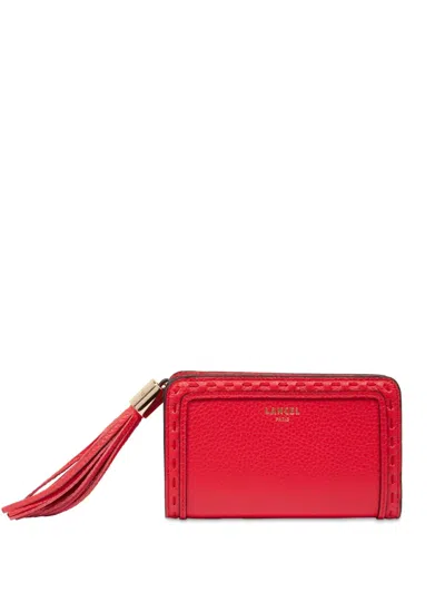Lancel Premier Flirt Wallet In Red