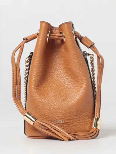 Lancel Premiere Flirt Grained Leather Bag In Brown
