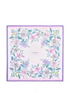 Lancel Printed Square Scarf In Multi