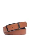 Lancel Reversible Belt In Brown