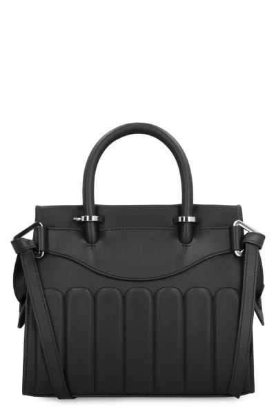 Lancel Rodeo Leather Tote In Black