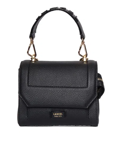 Lancel S Flap Bag In Black