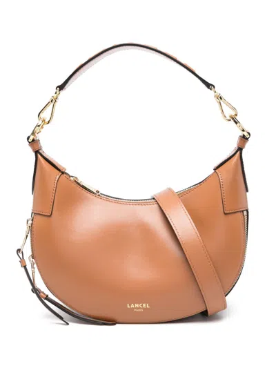 Lancel S Zip-up Cross Body Bag In Brown