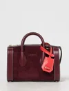 Lancel Shoulder Bag  Woman Color Burgundy In Burgundy
