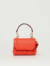 Lancel Shoulder Bag  Woman Color Coral In Orange
