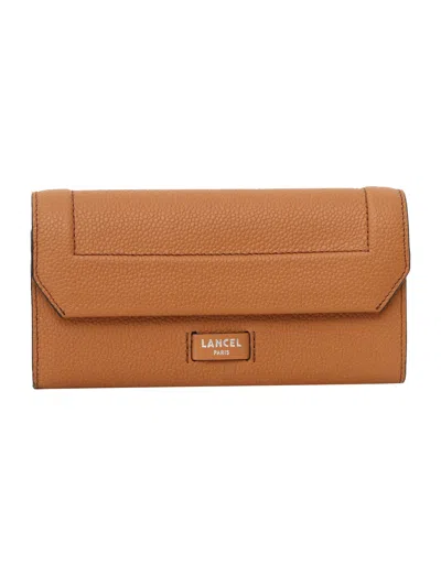 Lancel Slim Wallet In Brown