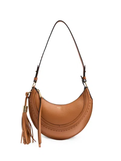 Lancel Small Hoboheme Two-way Shoulder Bag In Brown