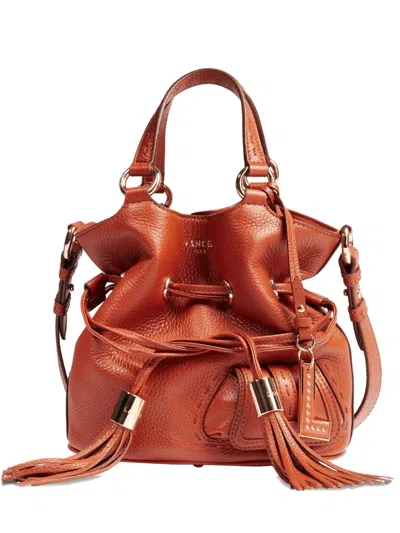 Lancel Small Premier Flirt Bag Bucket Bag In Brown