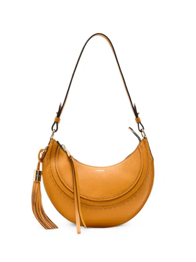 Lancel Small Tassel-detail Shoulder Bag In Yellow