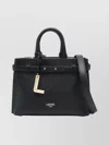 Lancel Small Zip Bucket Bag Carryall In Black