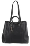 Lancel Belleville Double Handle Tote Bag In Black