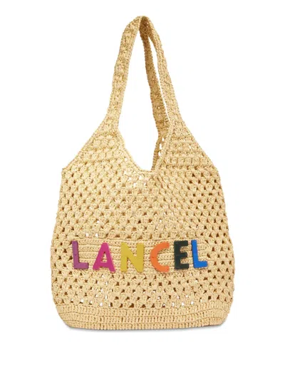 Lancel Summer Mania Shopper Shoulder Bag In Neutrals
