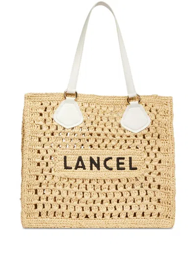 Lancel Summer Mania Tote Bag In Neutrals