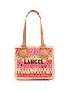 Lancel Summer Mania Tote Bag In Pink